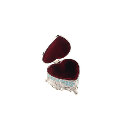 Elegant Heart-Shaped Jewelry Box