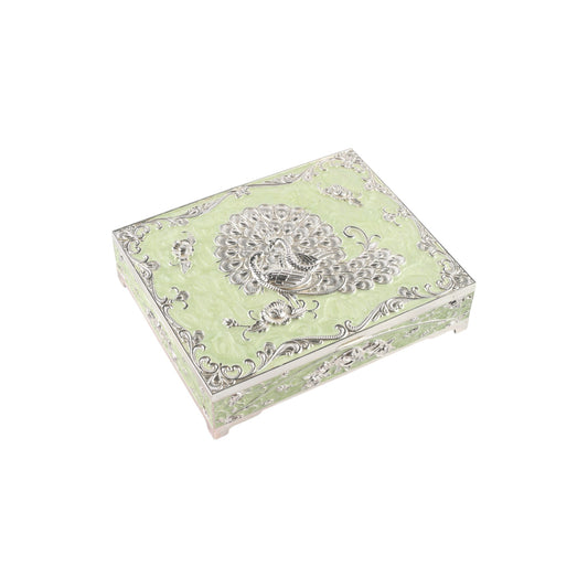 Dry Fruit Box with Peacock Design