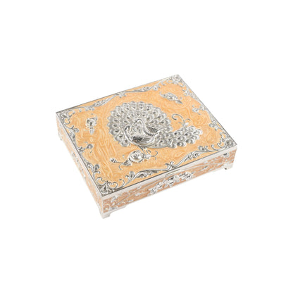 Dry Fruit Box with Peacock Design