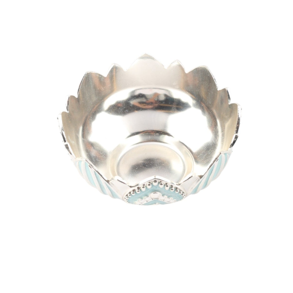 Dry Fruits Lotus Bowl – Enamel Finish