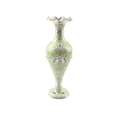 Flower Vase –  Enamel Finish