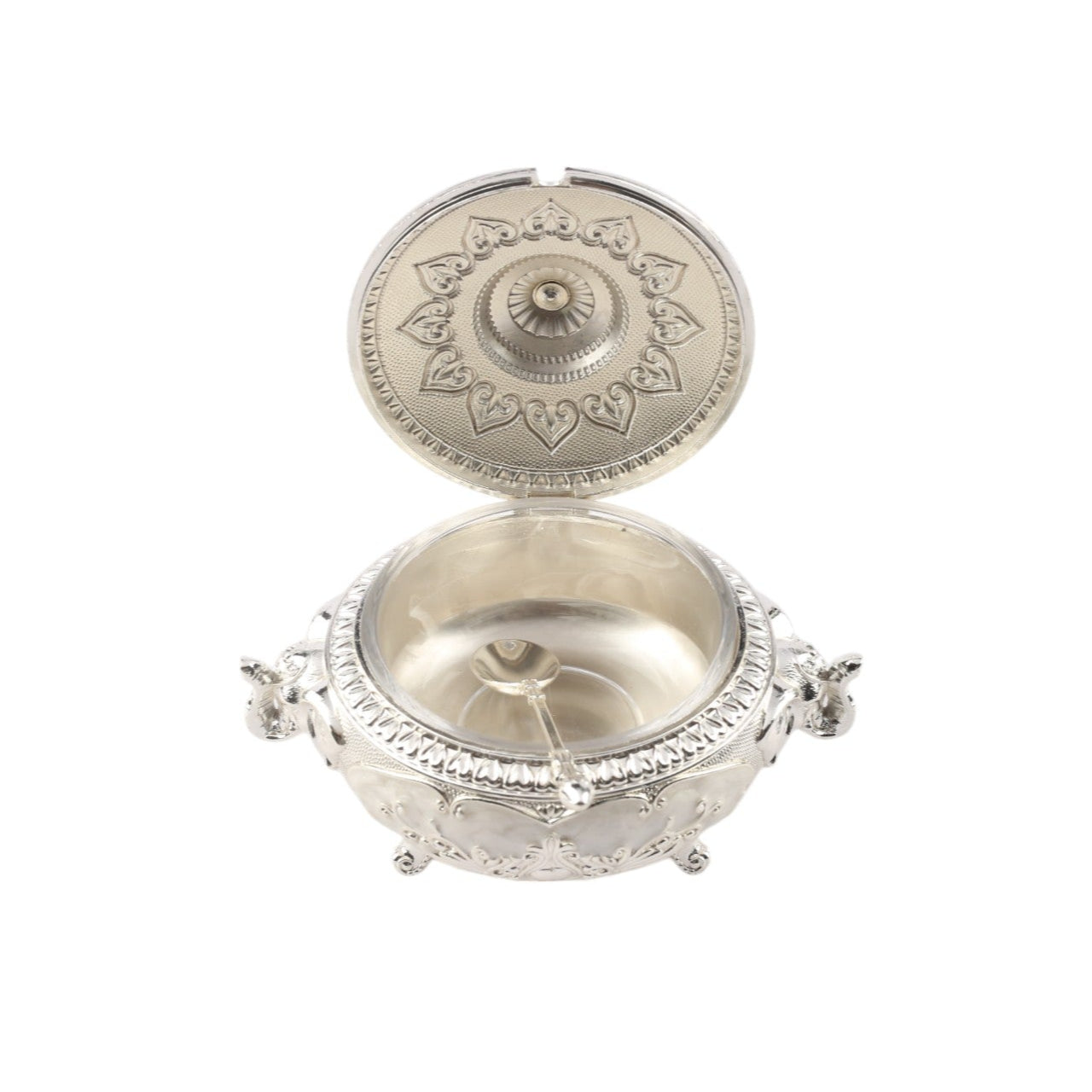 Side-Elephant Sugar Pot – Enamel Finish