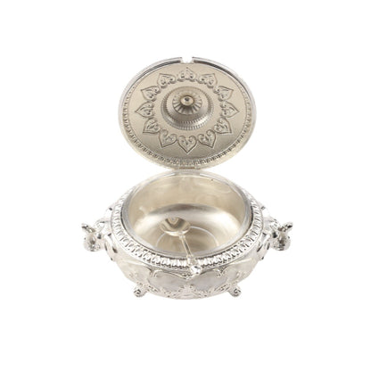 Side-Elephant Sugar Pot – Enamel Finish