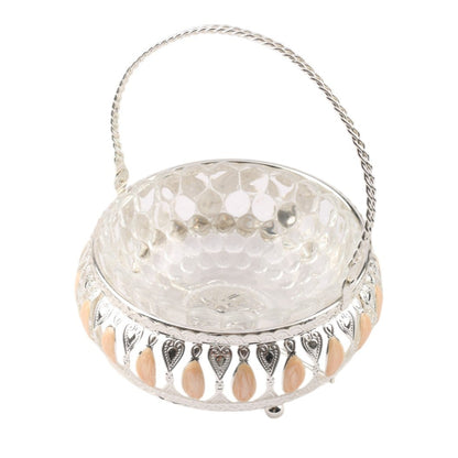 Enamel Glass Basket