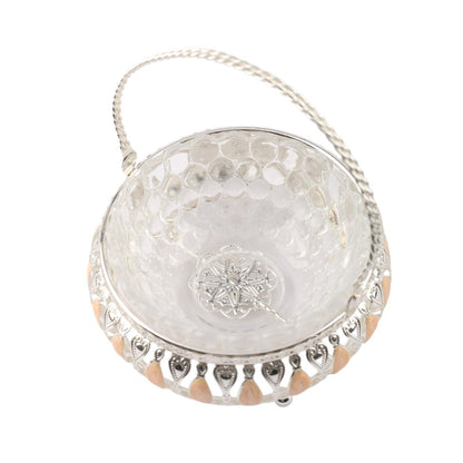 Enamel Glass Basket