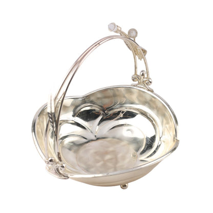 Silver Plated Lid Basket
