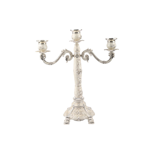 Elegant 3-Arm Decorative Candle Stand