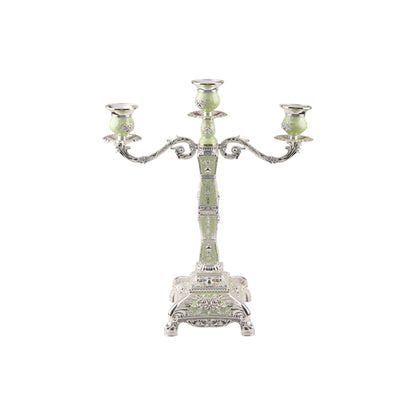 Elegant 3-Arm Decorative Candle Stand