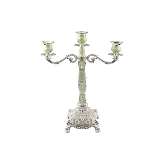 Elegant 3-Arm Decorative Candle Stand