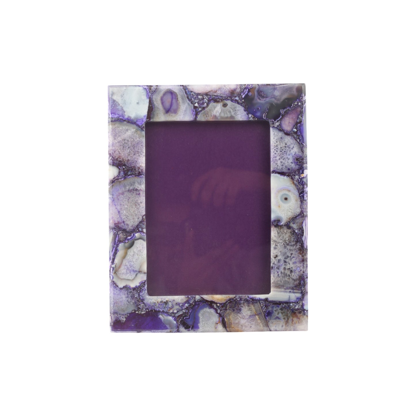 Purple Agate Photo Frame