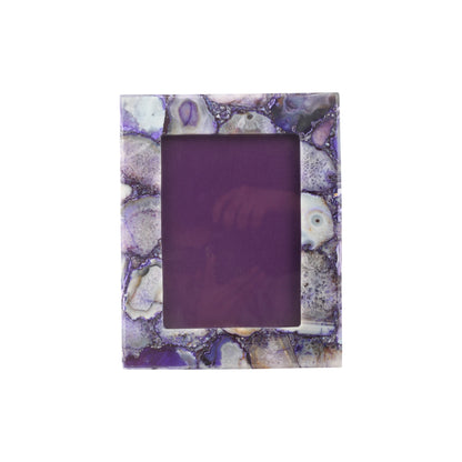 Purple Agate Photo Frame
