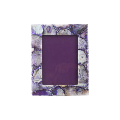 Purple Agate Photo Frame