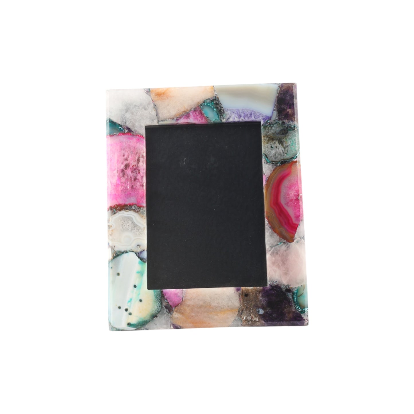Mix Agate Photo Frame