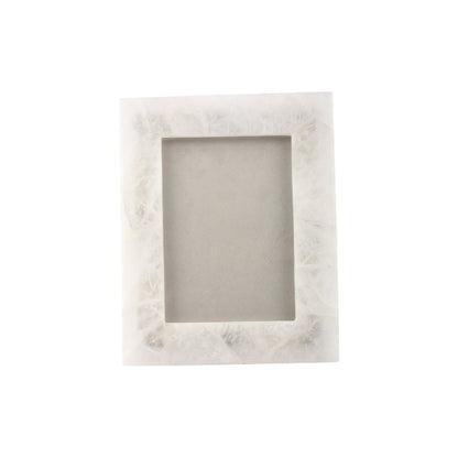 White Quartz Photo Frame