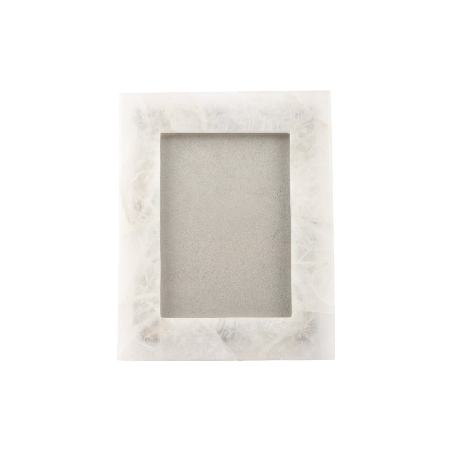 White Quartz Photo Frame