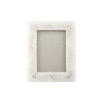 White Quartz Photo Frame