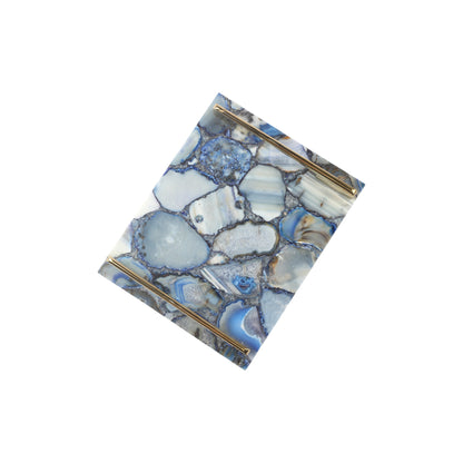 Blue Agate Serving Tray