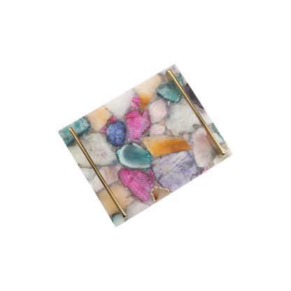 Mix Agate Serving Tray