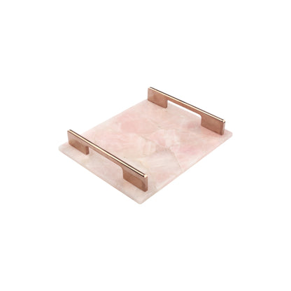 Rose Quartz Serving Tray