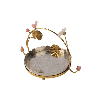 Golden Sparrow Basket
