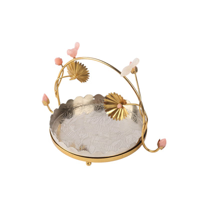 Golden Sparrow Basket