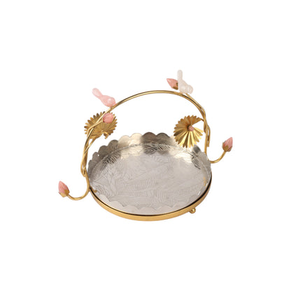 Golden Sparrow Basket