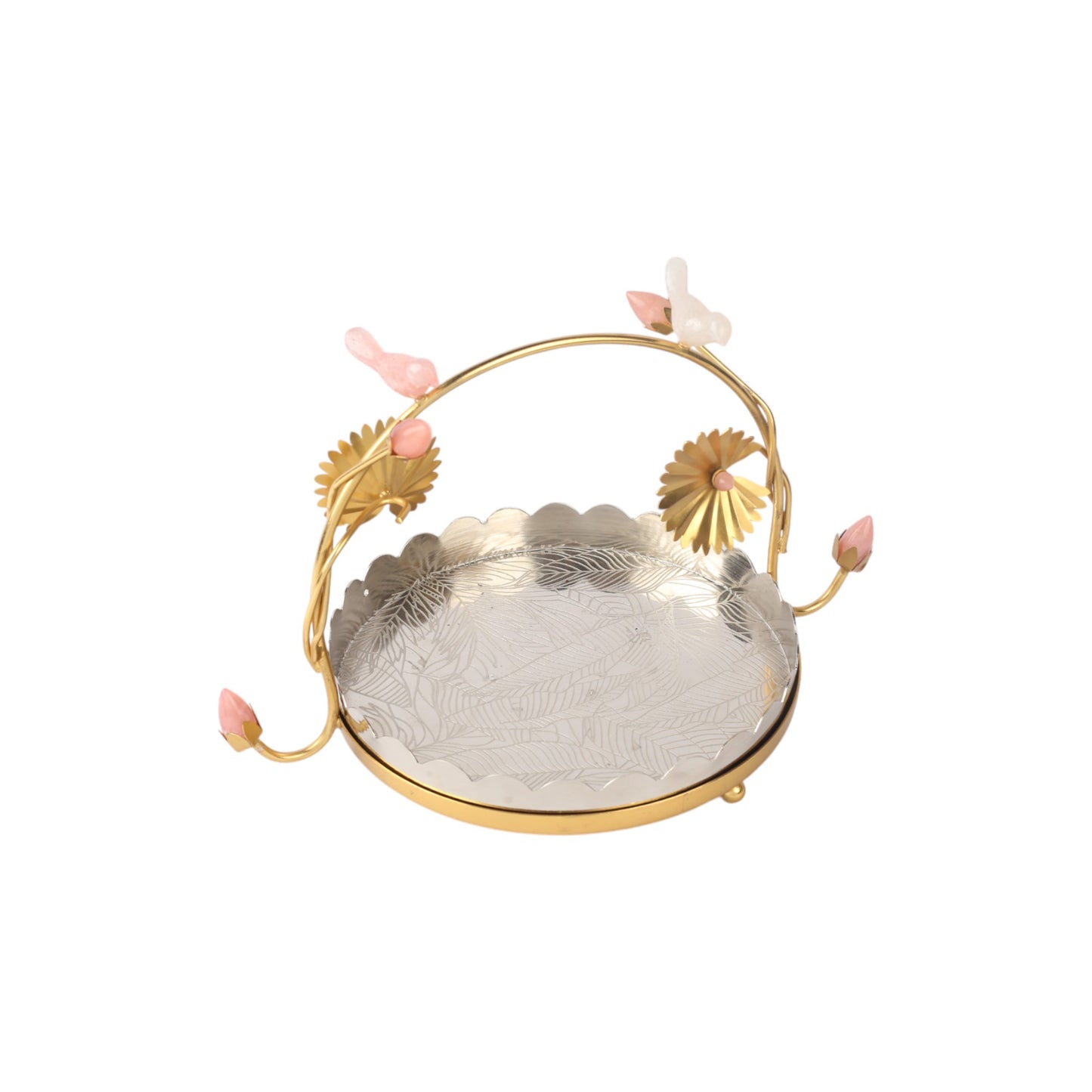 Golden Sparrow Basket