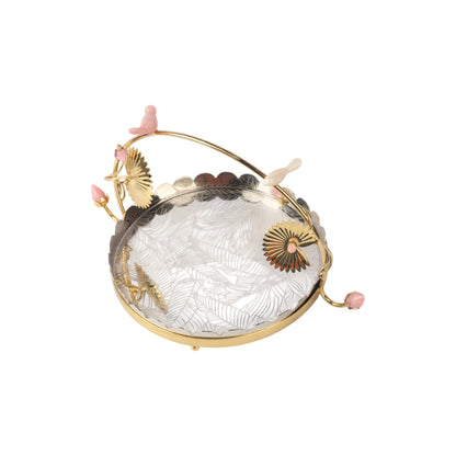 Golden Sparrow Basket