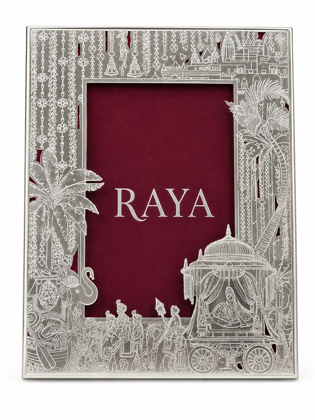 Silver Plated Bridal Doli Photo Frame