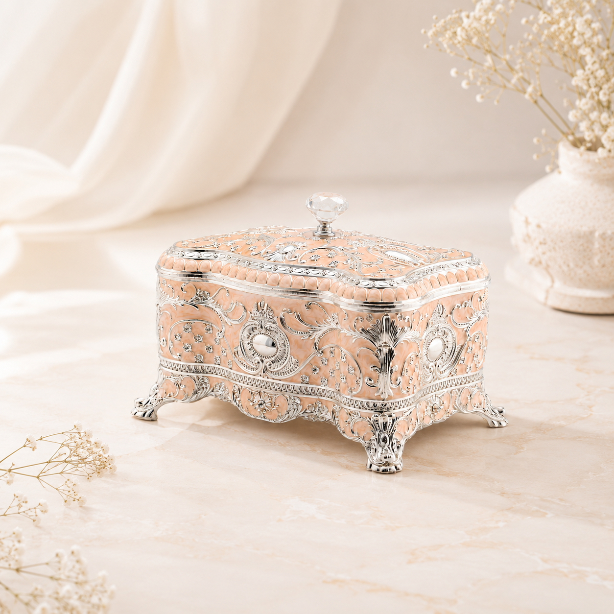 Crystal Sandook Box- Large