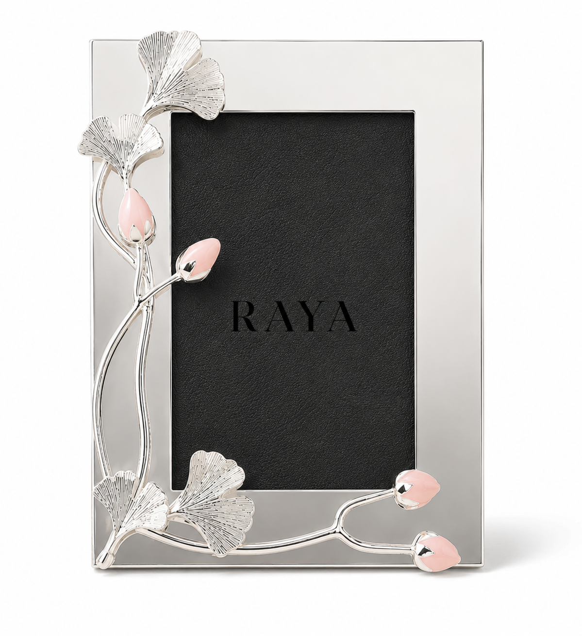 Silver Plated Resin Bud Photo Frame