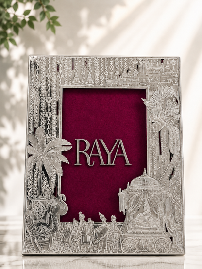 Silver Plated Bridal Doli Photo Frame