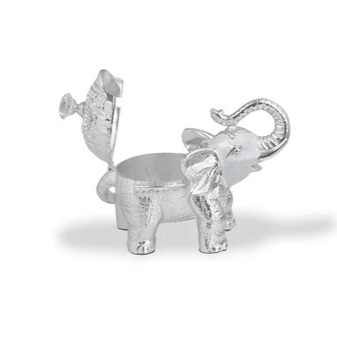 Enamel Elephant Candy Box