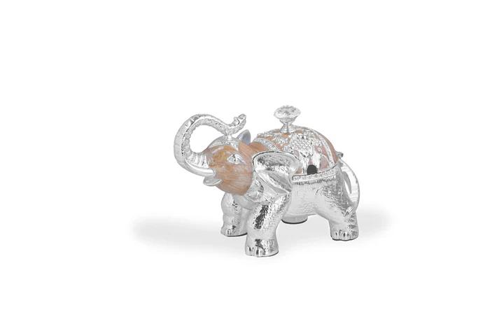 Enamel Elephant Candy Box