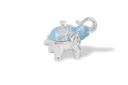 Enamel Elephant Candy Box