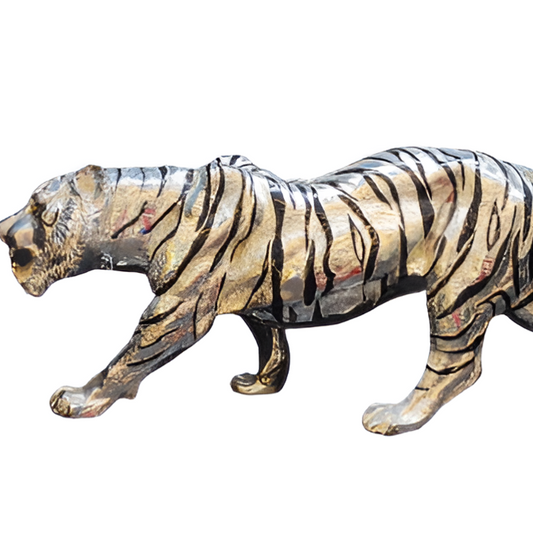 Silver-Plated Tiger