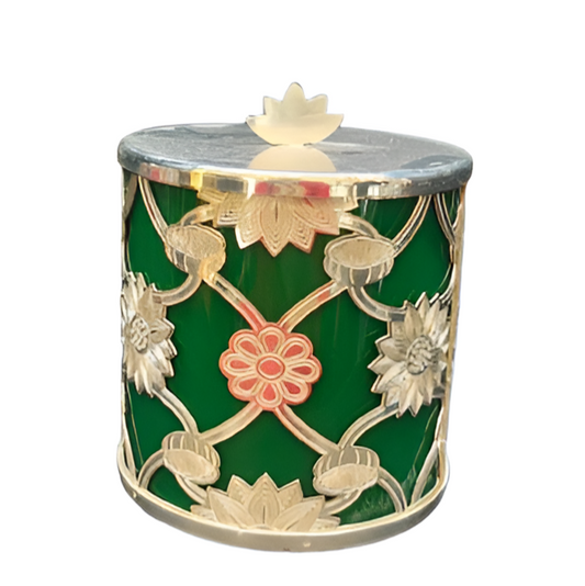 Etching Dry Fruit Jar