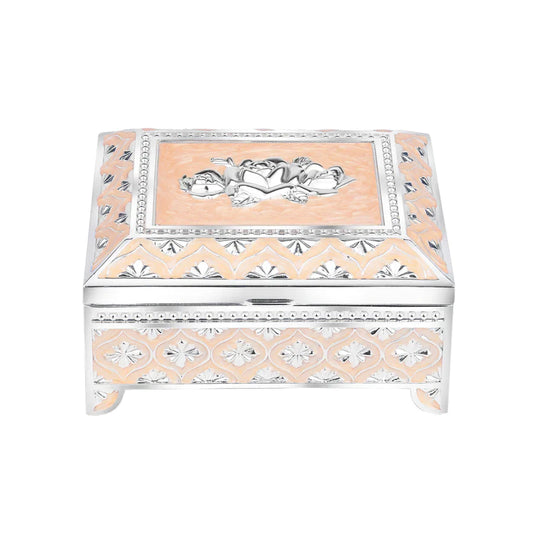 Enamel jewellery box